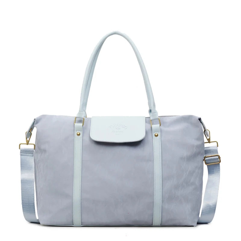 Duffle Bag Compression Sides Durable Fabric & Adjustable Strap