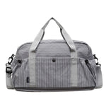 Duffle Bag Durable Fabric Multiple Pockets & Adjustable Straps