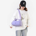 Duffle Bag Durable Fabric Spacious Interior & Detachable Strap