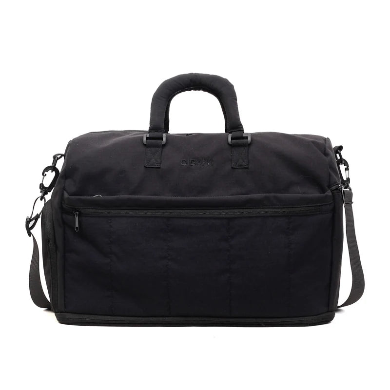 Duffle Bag Durable Fabric Spacious Interior Multiple Pockets