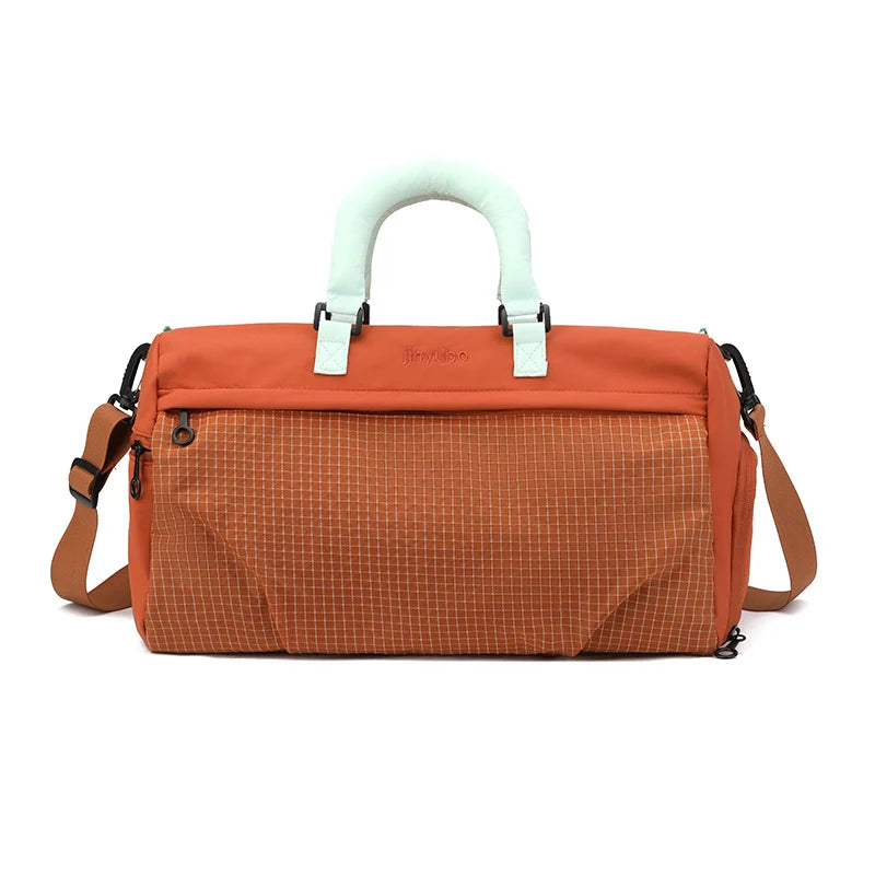 Duffle Bag Durable Multi-Pocket Adjustable Strap