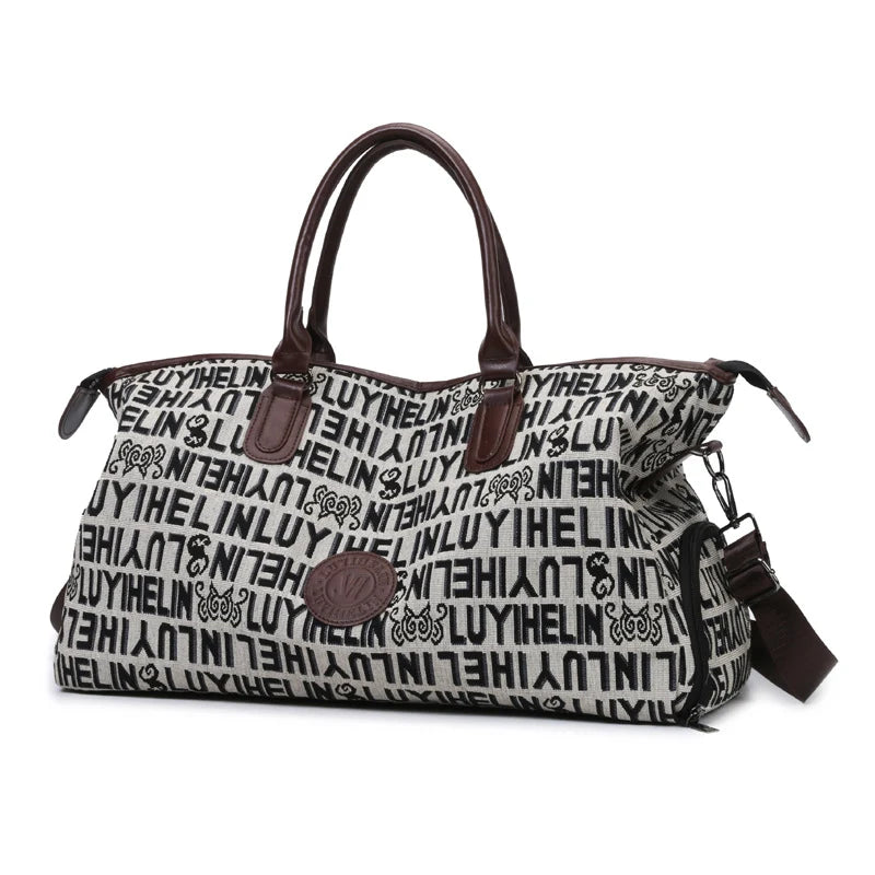 Duffle Bag Large Capacity Adjustable Shoulder Strap