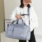 Duffle Bag Large Capacity & Multiple Compartments Water-Resistant Fabric