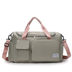 Duffle Bag Large Capacity & Multiple Compartments Water-Resistant Fabric