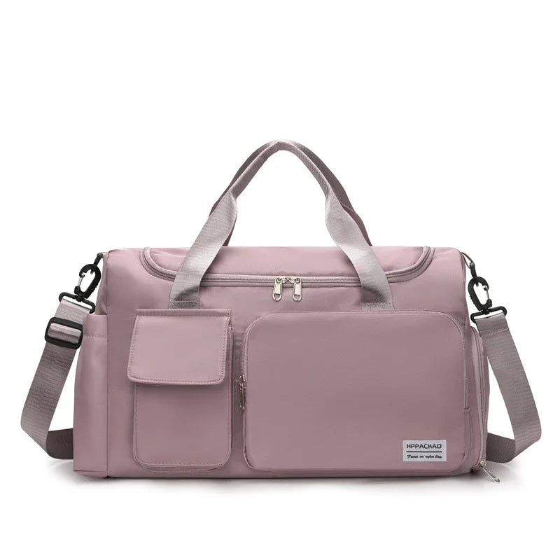 Duffle Bag Large Capacity & Multiple Compartments Water-Resistant Fabric
