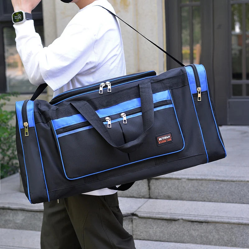 Duffle Bag Large Capacity Water-Resistant Shoe Compartment