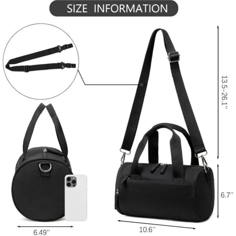 Duffle Bag Lightweight & Spacious Detachable Shoulder Strap