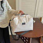 Duffle Bag Lightweight Stain-Resistant Adjustable Strap & Dual Handles