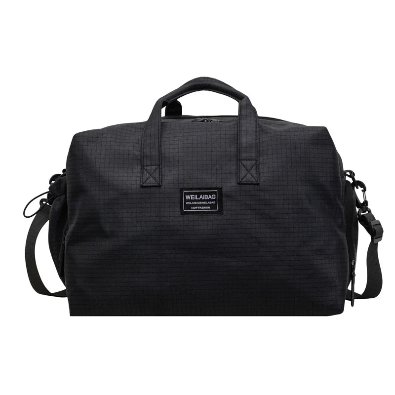 Duffle Bag Lightweight Stain-Resistant Adjustable Strap & Dual Handles