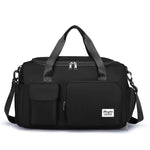 Duffle Bag Lightweight Water-Resistant Multiple Pockets & Shoulder Strap