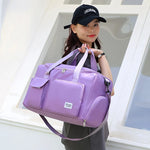 Duffle Bag Lightweight Water-Resistant Multiple Pockets & Shoulder Strap