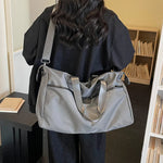 Duffle Bag Lightweight Water-Resistant Shoe & Wet Pockets