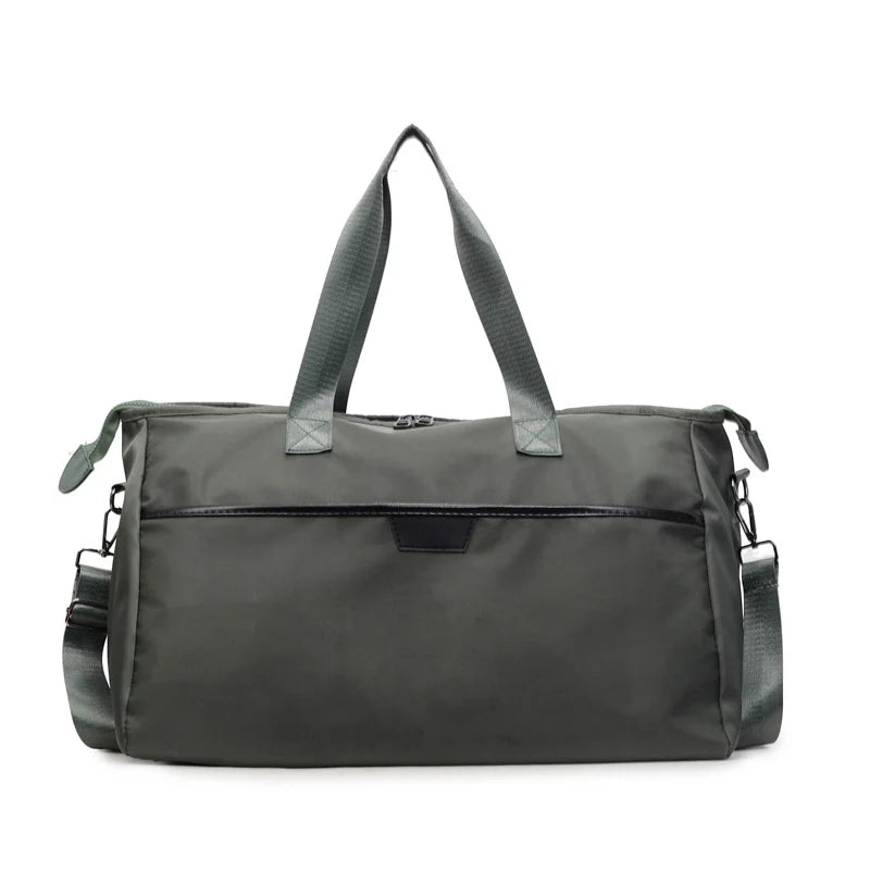 Duffle Bag Lightweight Water-Resistant Shoe & Wet Pockets