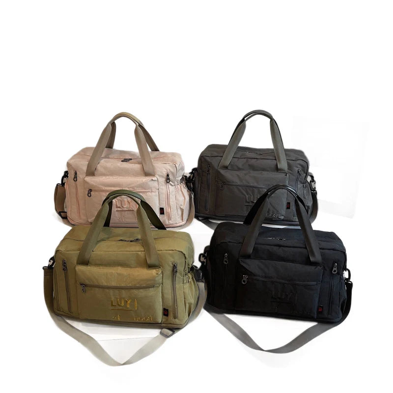 Duffle Bag Multi-Compartment Lightweight Dual Handles & Adjustable Strap