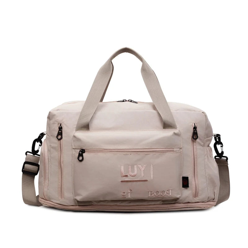 Duffle Bag Multi-Compartment Lightweight Dual Handles & Adjustable Strap