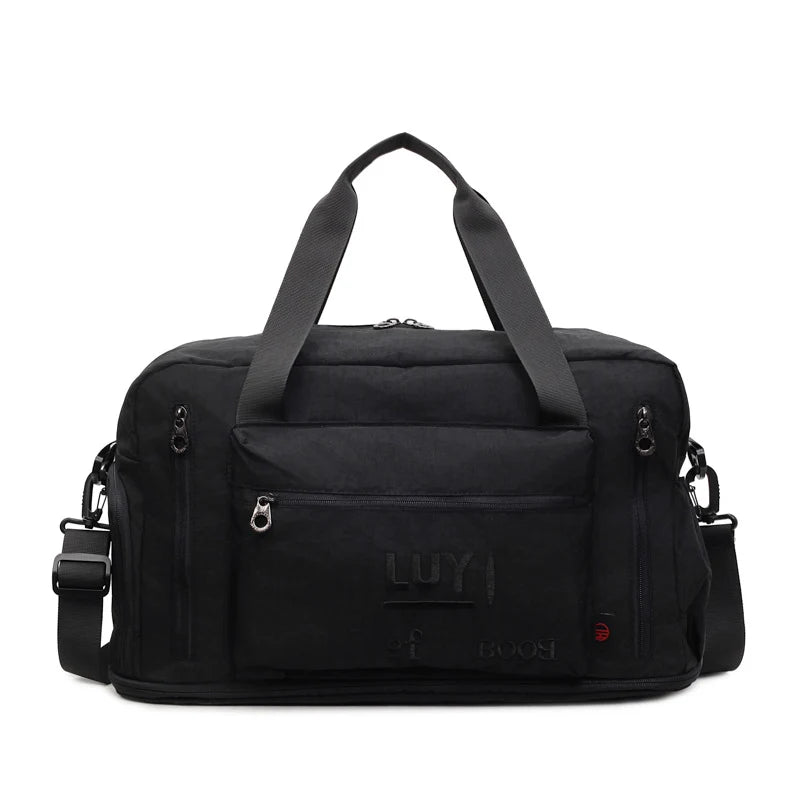 Duffle Bag Multi-Compartment Lightweight Dual Handles & Adjustable Strap