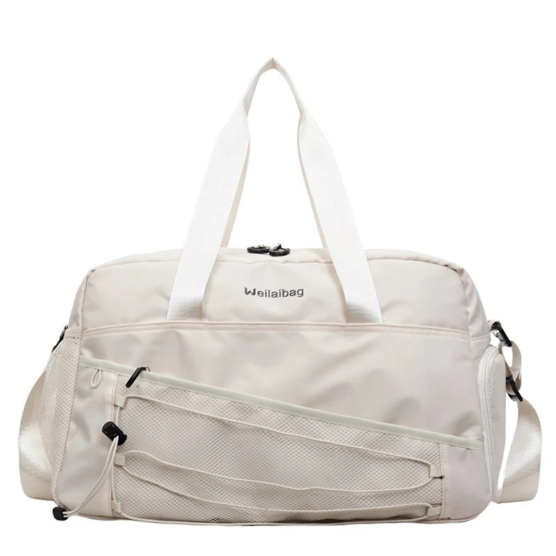 Duffle Bag Multi-Compartment Shoe Pocket Water-Resistant