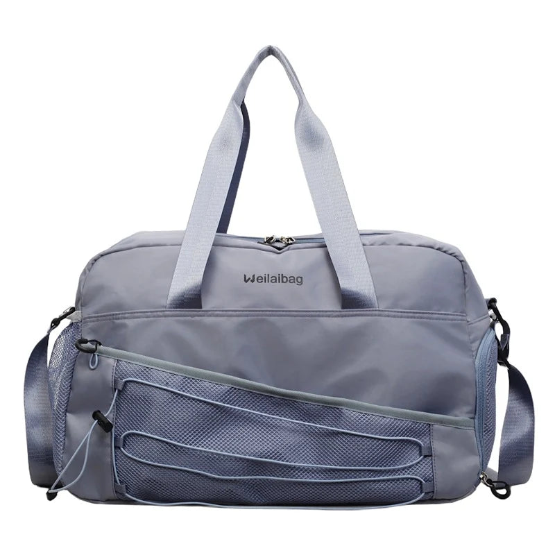 Duffle Bag Multi-Compartment Shoe Pocket Water-Resistant