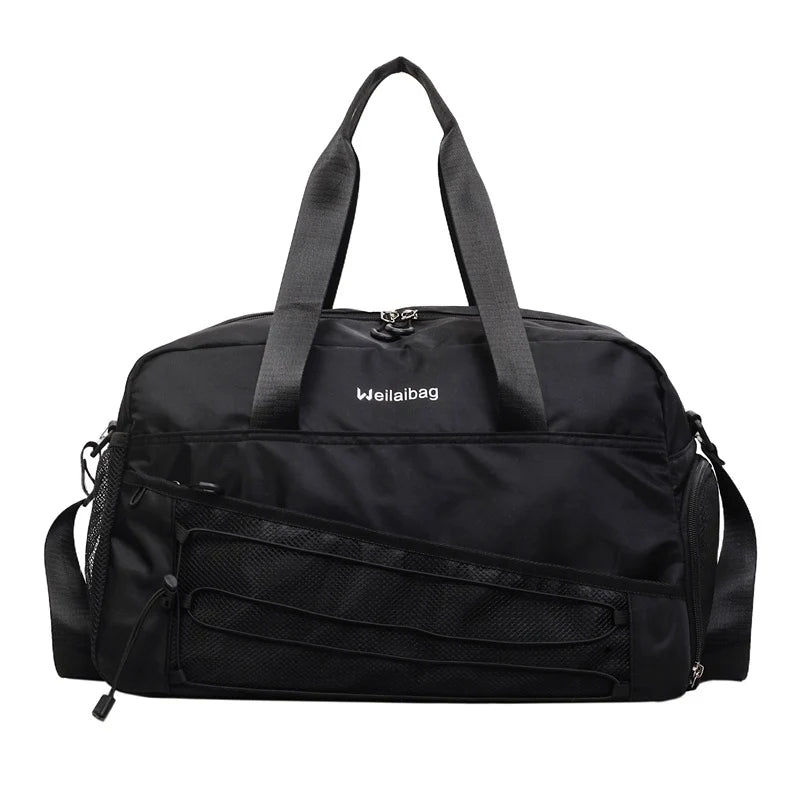 Duffle Bag Multi-Compartment Shoe Pocket Water-Resistant