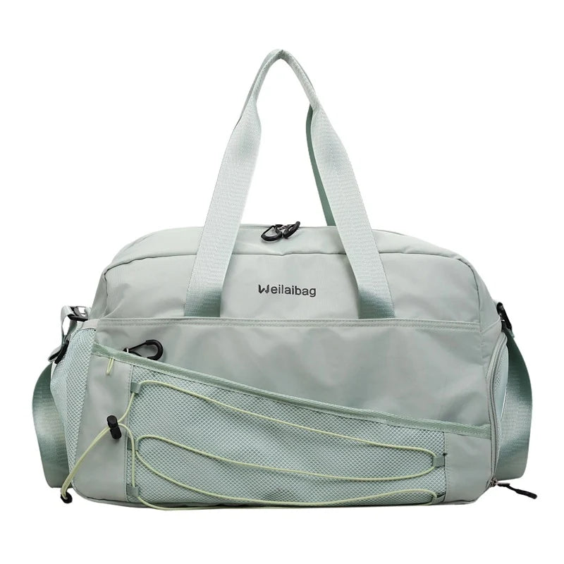 Duffle Bag Multi-Compartment Shoe Pocket Water-Resistant