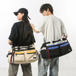 Duffle Bag Multi-Compartment Shoe & Tech Pockets Water-Resistant