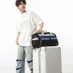 Duffle Bag Multi-Compartment Shoe & Tech Pockets Water-Resistant