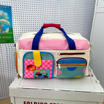 Duffle Bag Multi-Compartment Water-Resistant Fabric & Padded Straps
