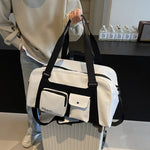 Duffle Bag Multi-Compartment Weather Resistant Ergonomic Straps