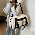 Duffle Bag Multi-Compartment Weather Resistant Ergonomic Straps