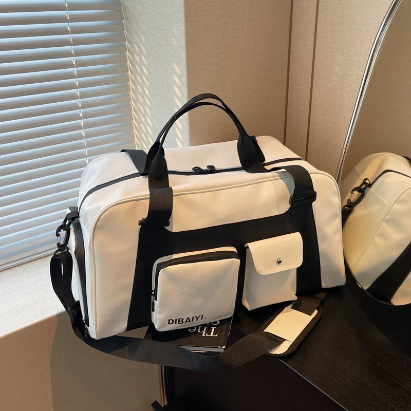 Duffle Bag Multi-Compartment Weather Resistant Ergonomic Straps