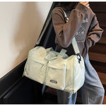Duffle Bag Multi-Pocket Water-Resistant Padded Shoulder Strap