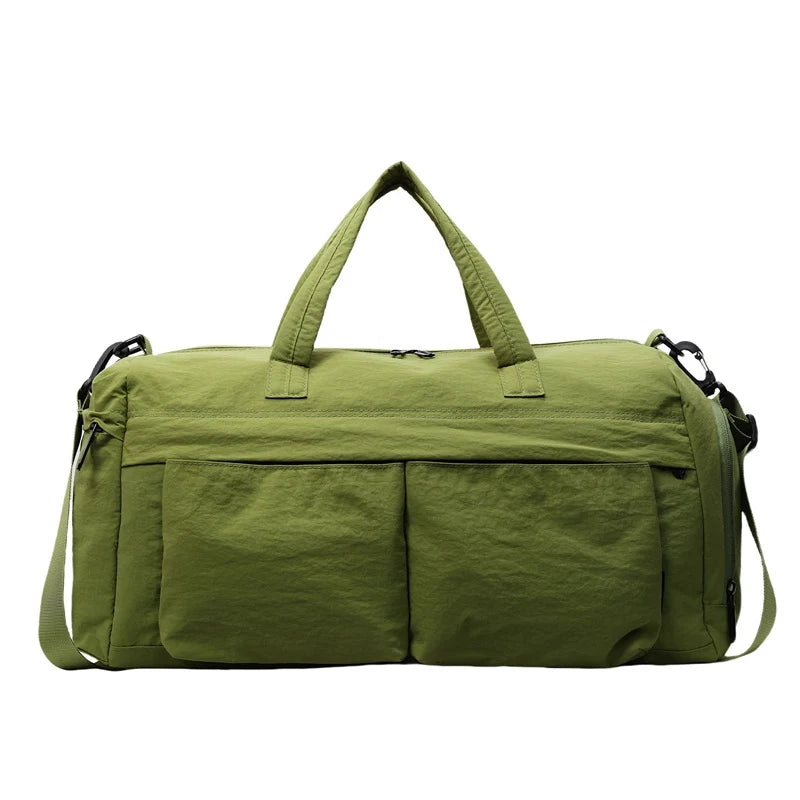 Duffle Bag Multiple Pockets Lightweight Adjustable Shoulder Strap