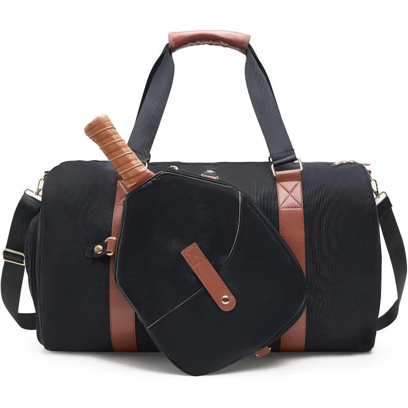 Duffle Bag Spacious Detachable Pouch & Adjustable Strap