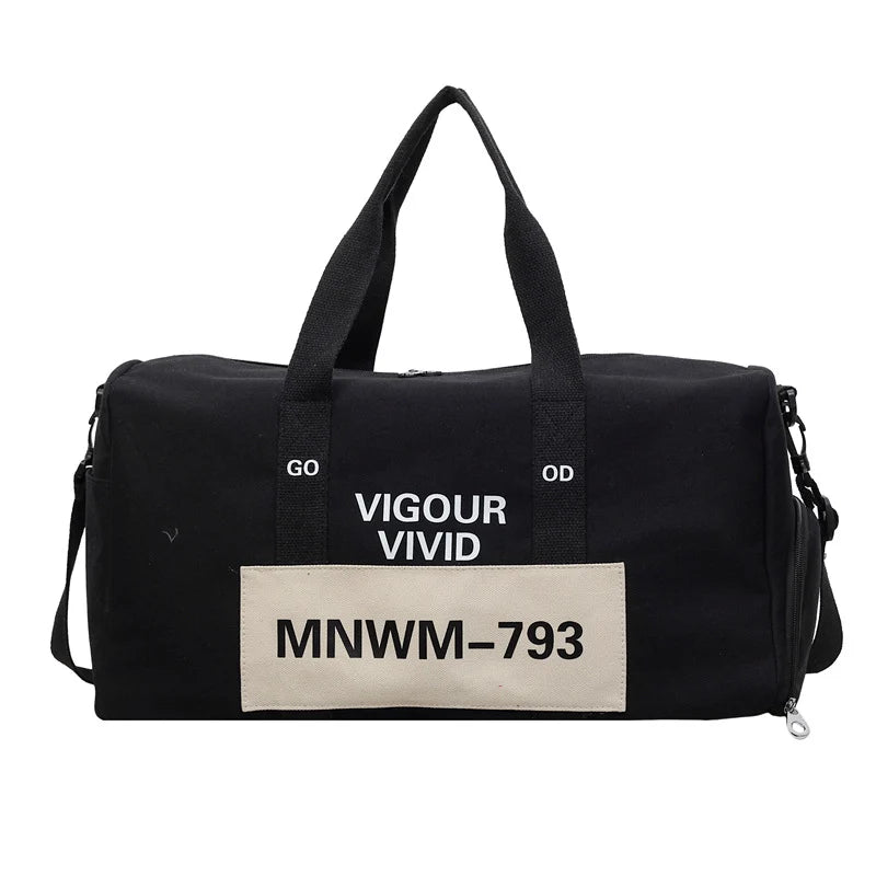 Duffle Bag Spacious Durable Fabric Padded Handles
