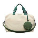 Duffle Bag Spacious Durable Synthetic Fabric Detachable Shoulder Strap