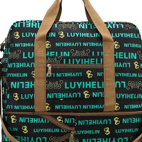 Duffle Bag Spacious Interior Multiple Pockets Adjustable Shoulder Strap