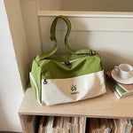Duffle Bag Spacious Interior Multiple Pockets Adjustable Strap