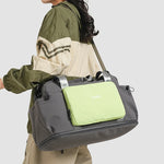 Duffle Bag Spacious Interior Weather-Resistant Detachable Strap