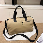 Duffle Bag Spacious Interior Weather-Resistant Fabric & Adjustable Strap