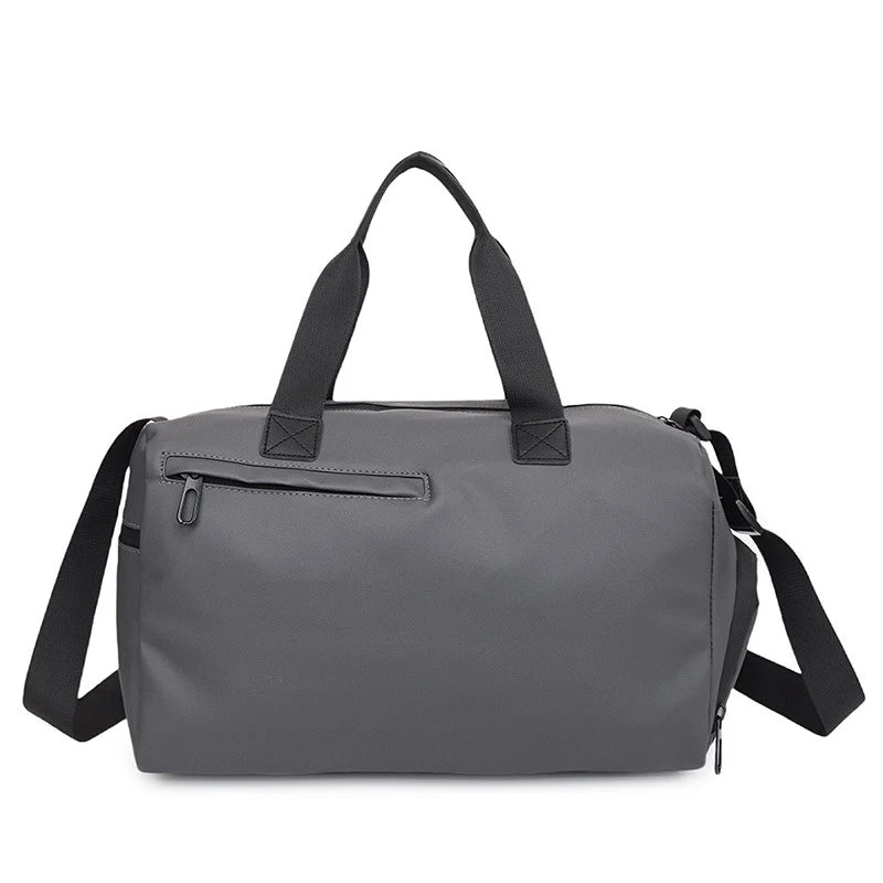Duffle Bag Spacious Interior Weather-Resistant Fabric & Adjustable Strap