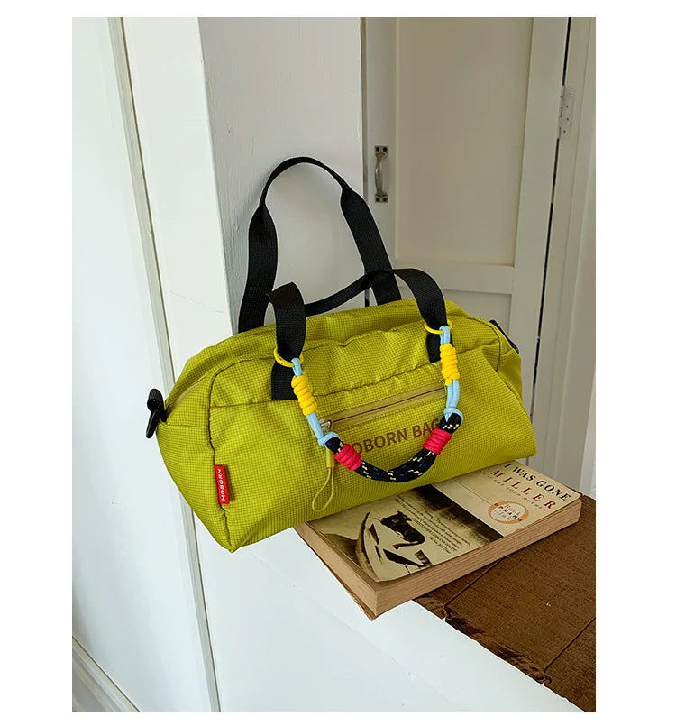 Duffle Bag Spacious Lightweight Colorful Handles