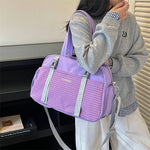Duffle Bag Spacious Lightweight Wear-Resistant Fabric