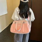 Duffle Bag Spacious Lightweight Wear-Resistant Fabric