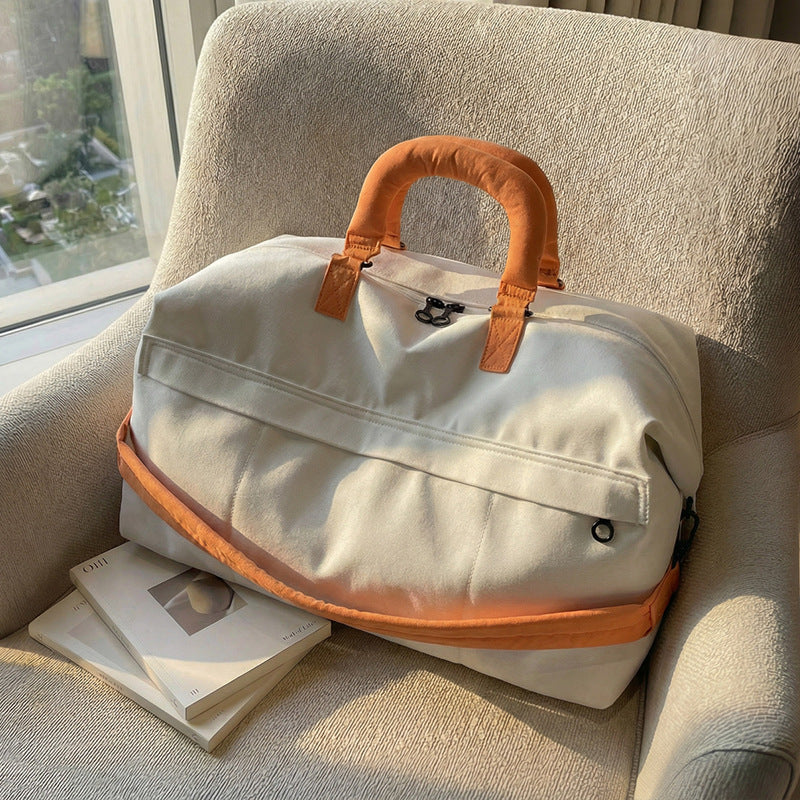 Duffle Bag Spacious Main Compartment Durable Fabric