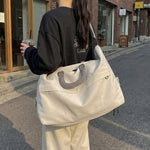 Duffle Bag Spacious Main Compartment Durable Fabric