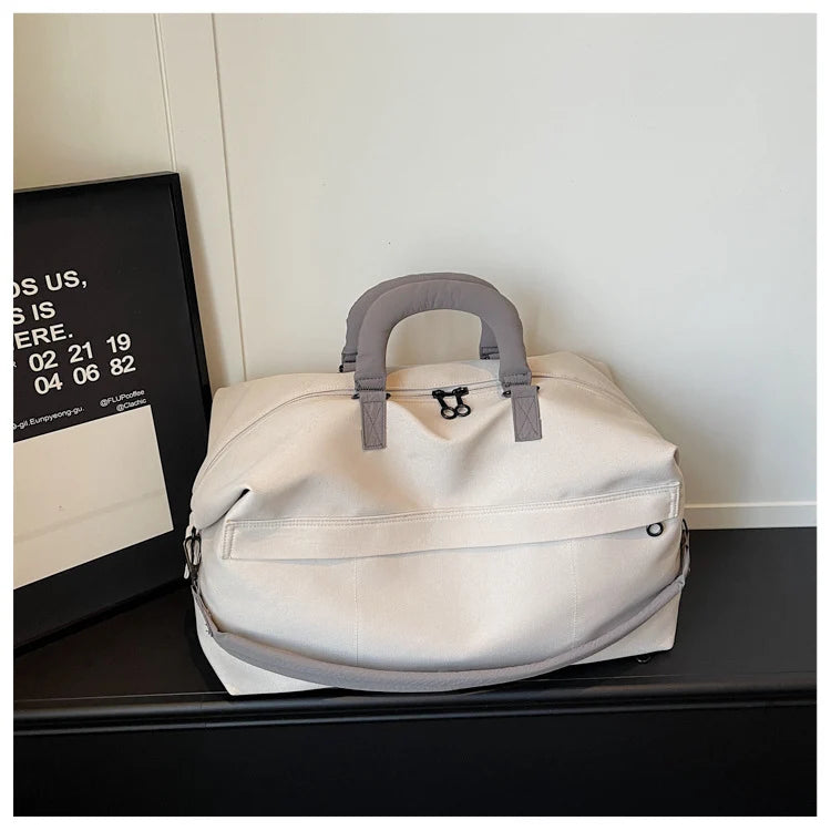 Duffle Bag Spacious Main Compartment Durable Fabric
