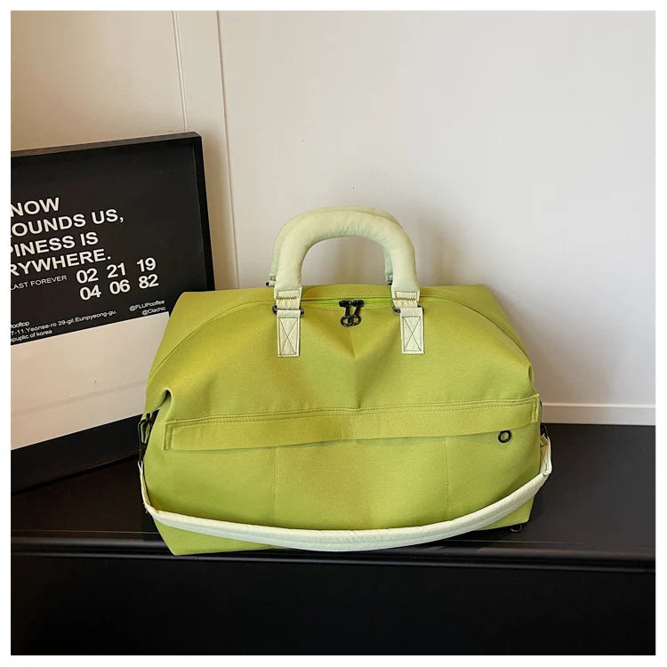 Duffle Bag Spacious Main Compartment Durable Fabric