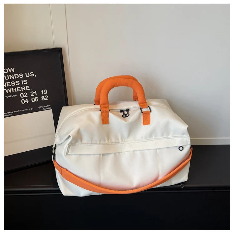 Duffle Bag Spacious Main Compartment Durable Fabric
