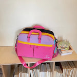 Duffle Bag Spacious Multi-Pocket Adjustable Shoulder Strap