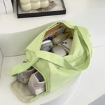 Duffle Bag Spacious Multi-Pocket Adjustable Strap